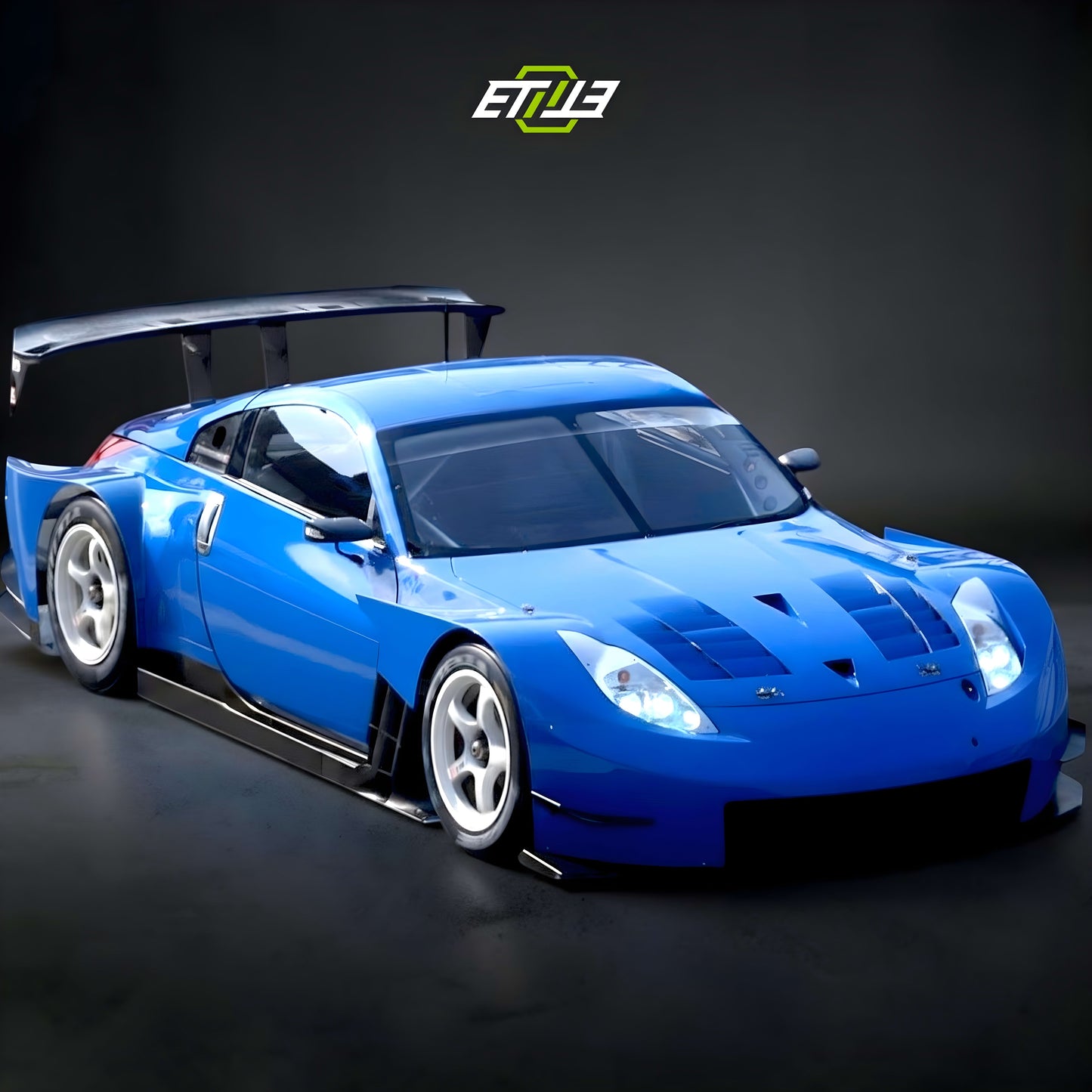 Nissan 350Z MC Calsonic Style Carbon Fiber Hood