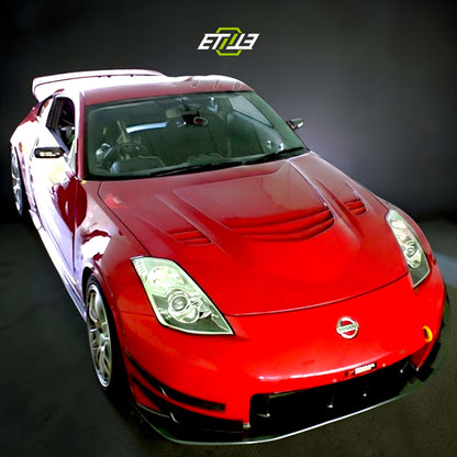 Nissan 350Z MC MCR Style Carbon Fiber Hood