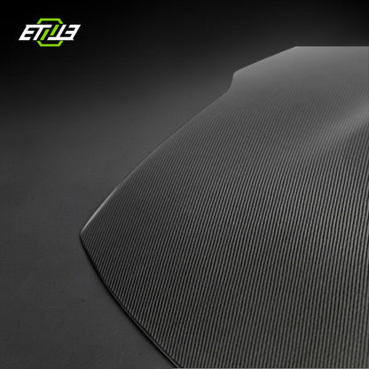 Nissan 350Z MC OEM Style Carbon Fiber Hood | SKU: ETI-HN01046-CF | ID: 10658250653977 | Shopifydevstudio