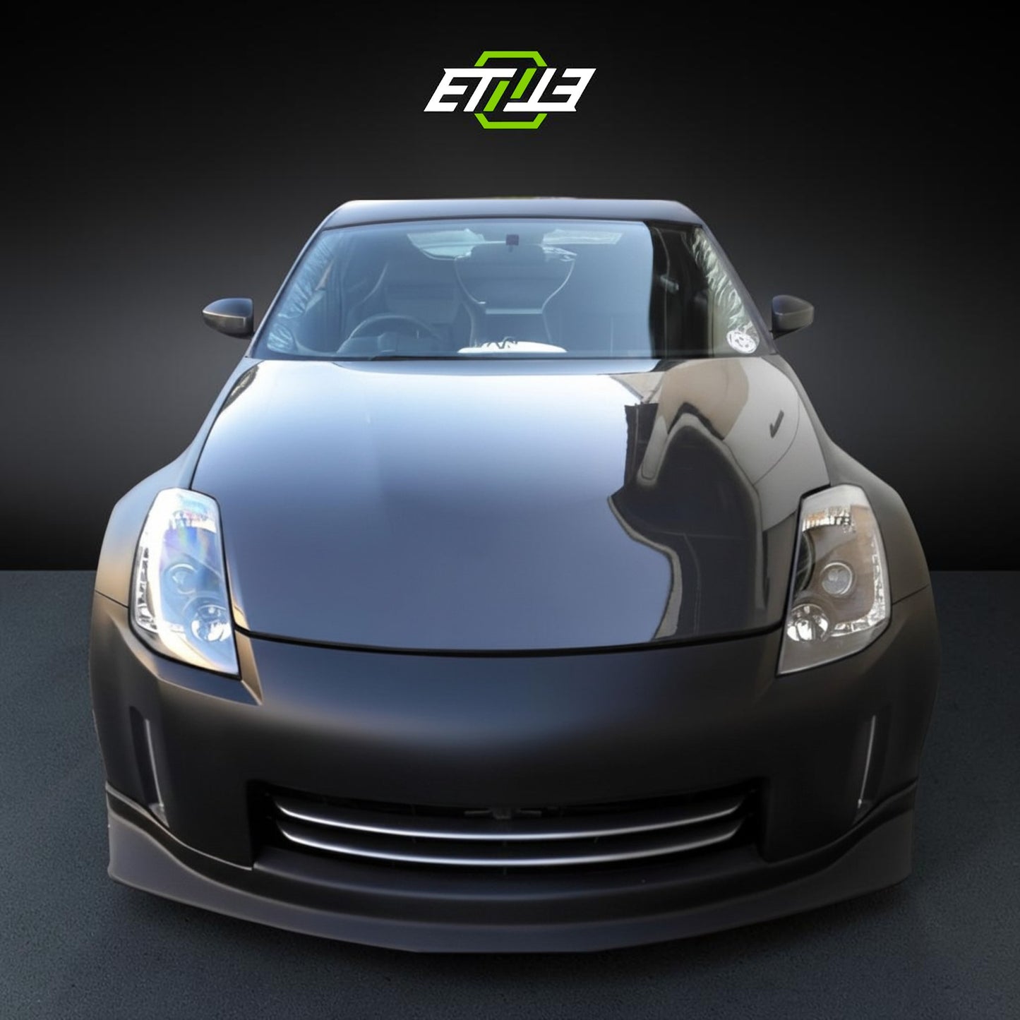 Nissan 350Z MC OEM Style Carbon Fiber Hood | SKU: ETI-HN01046-CF | ID: 10658250653977 | Shopifydevstudio