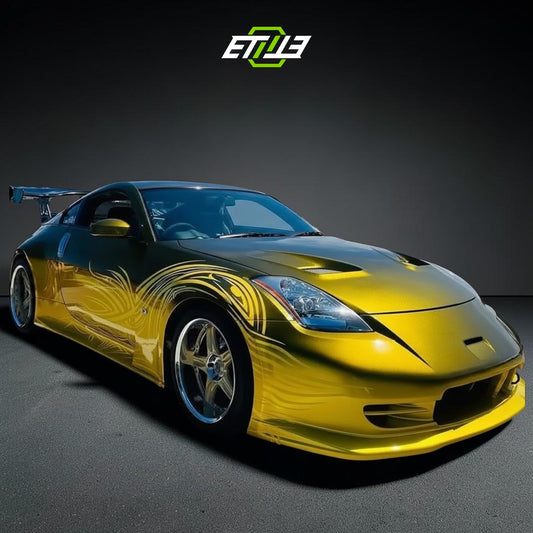 Nissan 350Z Top Secret Style Carbon Fiber Hood - Photo 1