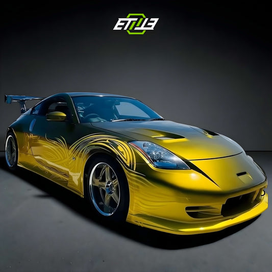 Nissan 350Z Top Secret Style Carbon Fiber Hood