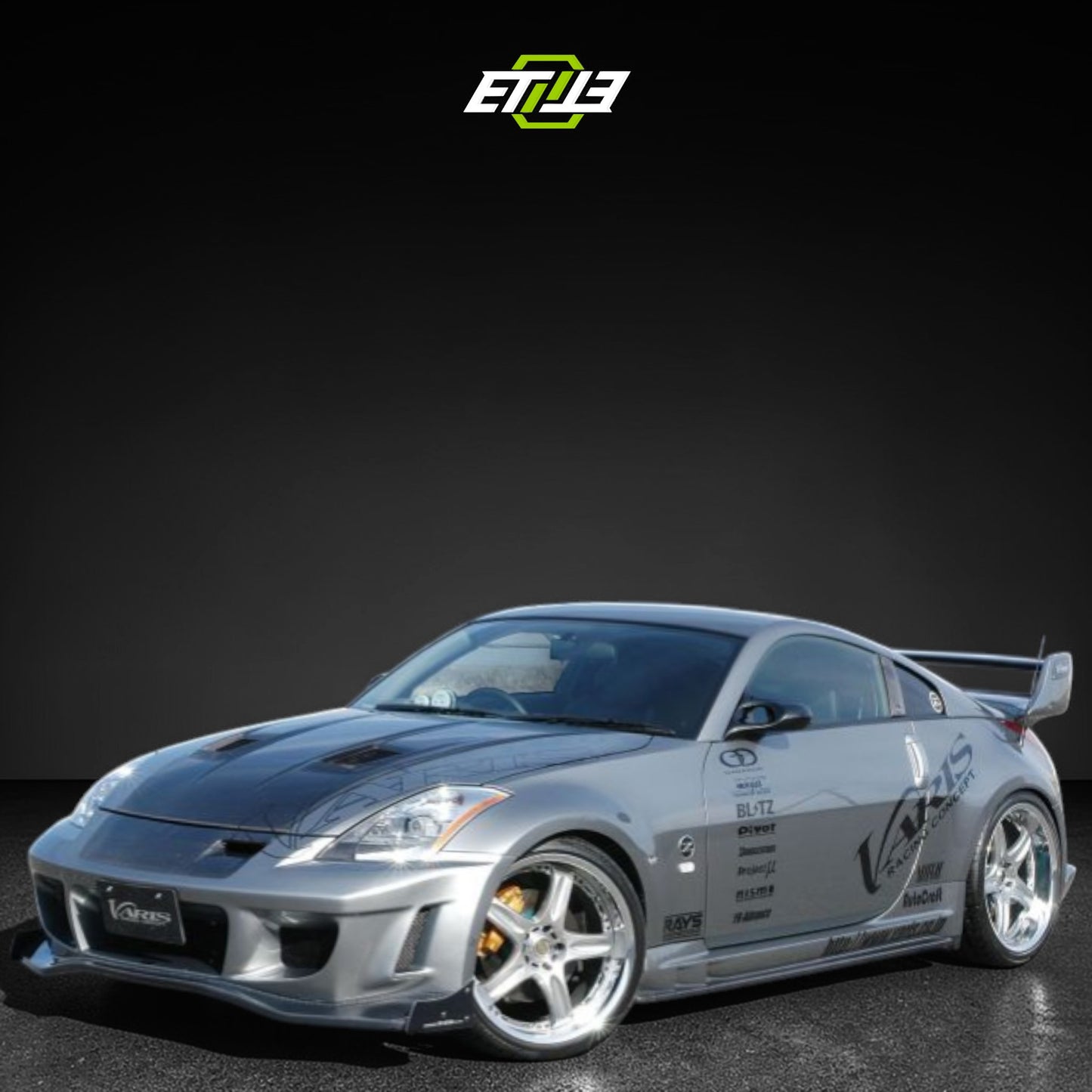 Nissan 350Z Varis Style Body Kit | SKU: ETI-1455-FOR | ID: 10658254422297 | Shopifydevstudio