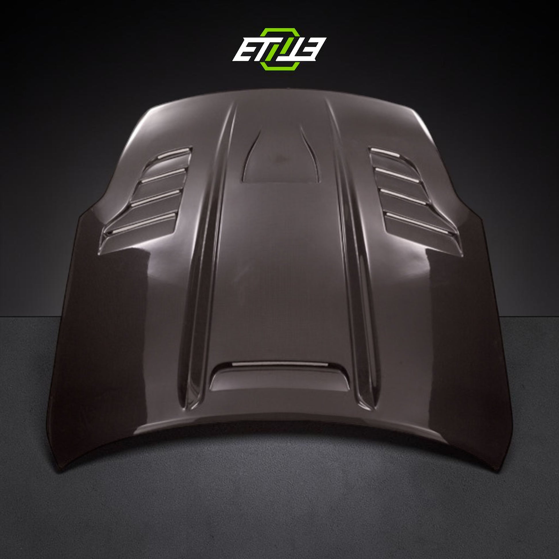 Nissan 350Z Veilside Style Carbon Fiber Hood | SKU: ETI-HN00822-CF | ID: 10658250555673 | Shopifydevstudio