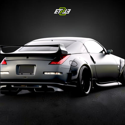 Nissan 350Z Veilside Style skirt kit 6pcs Body Kit | SKU: ETI-NISSAN-350-KIT-FRP | ID: 10658254487833 | Shopifydevstudio