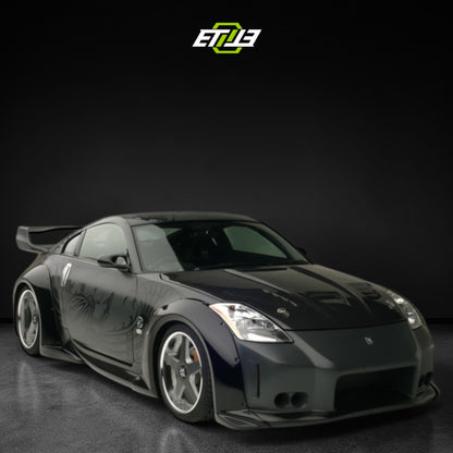 Nissan 350Z Veilside Style skirt kit 6pcs Body Kit | SKU: ETI-NISSAN-350-KIT-FRP | ID: 10658254487833 | Shopifydevstudio