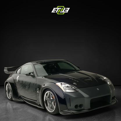 Nissan 350Z Veilside Style skirt kit 6pcs Body Kit | SKU: ETI-NISSAN-350-KIT-FRP | ID: 10658254487833 | Shopifydevstudio