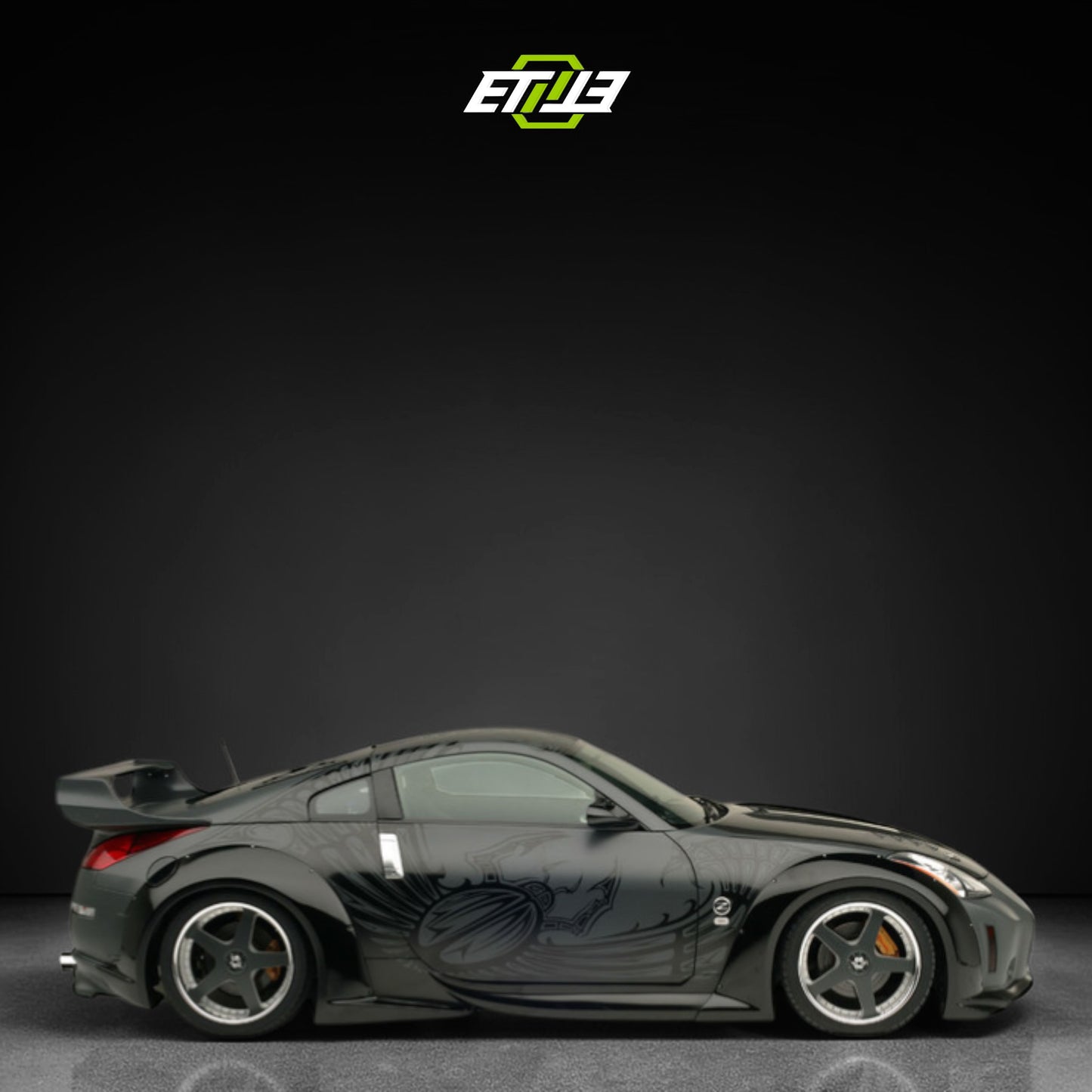 Nissan 350Z Veilside Style skirt kit 6pcs Body Kit | SKU: ETI-NISSAN-350-KIT-FRP | ID: 10658254487833 | Shopifydevstudio