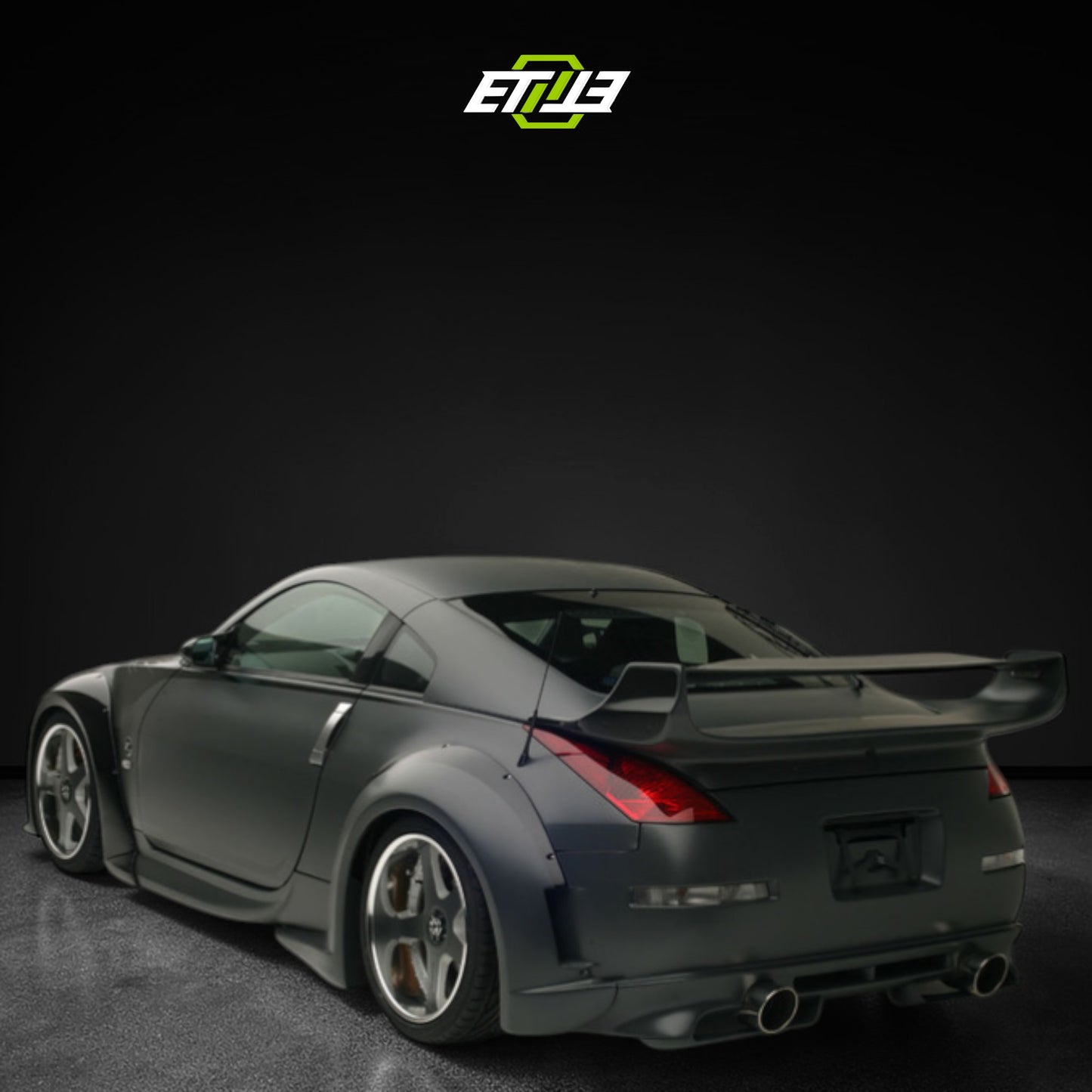 Nissan 350Z Veilside Style skirt kit 6pcs Body Kit | SKU: ETI-NISSAN-350-KIT-FRP | ID: 10658254487833 | Shopifydevstudio