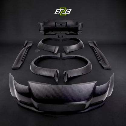 Nissan 350Z Veilside Style skirt kit 6pcs Body Kit | SKU: ETI-NISSAN-350-KIT-FRP | ID: 10658254487833 | Shopifydevstudio