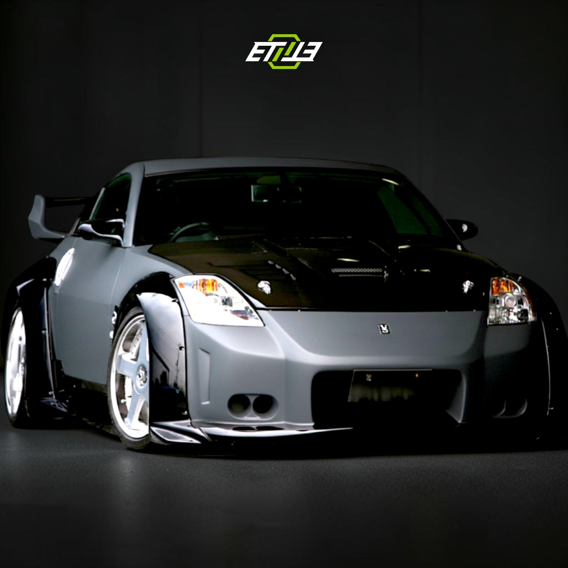 Nissan 350Z Veilside Style skirt kit 6pcs Body Kit | SKU: ETI-NISSAN-350-KIT-FRP | ID: 10658254487833 | Shopifydevstudio