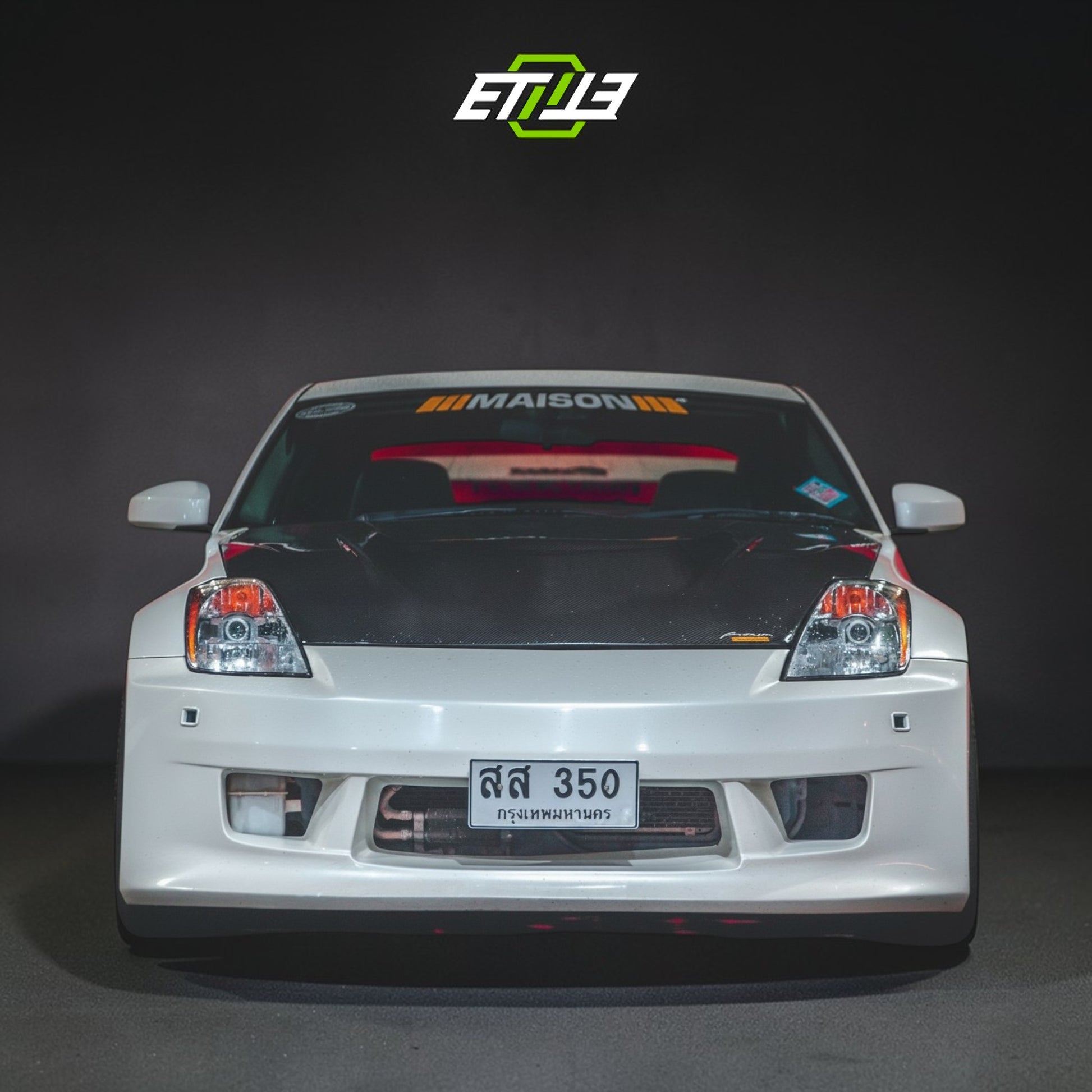 Nissan 350Z Vertex Style (long Nose) Body Kit | SKU: ETI-NISSAN-350-KIT-FRP | ID: 10658254520601 | Shopifydevstudio