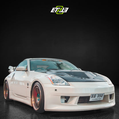 Nissan 350Z Vertex Style (long Nose) Body Kit | SKU: ETI-NISSAN-350-KIT-FRP | ID: 10658254520601 | Shopifydevstudio