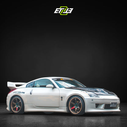 Nissan 350Z Vertex Style (long Nose) Body Kit | SKU: ETI-NISSAN-350-KIT-FRP | ID: 10658254520601 | Shopifydevstudio