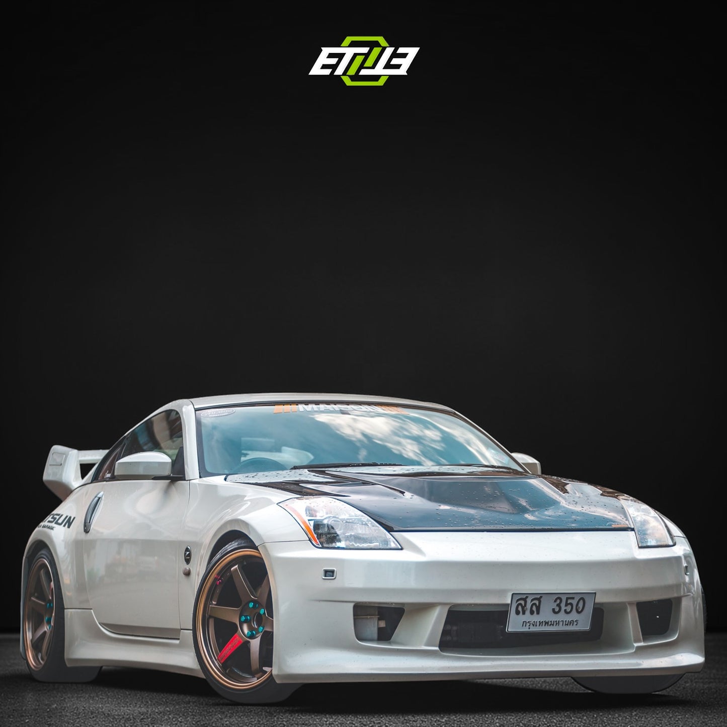 Nissan 350Z Vertex Style (long Nose) Body Kit | SKU: ETI-NISSAN-350-KIT-FRP | ID: 10658254520601 | Shopifydevstudio