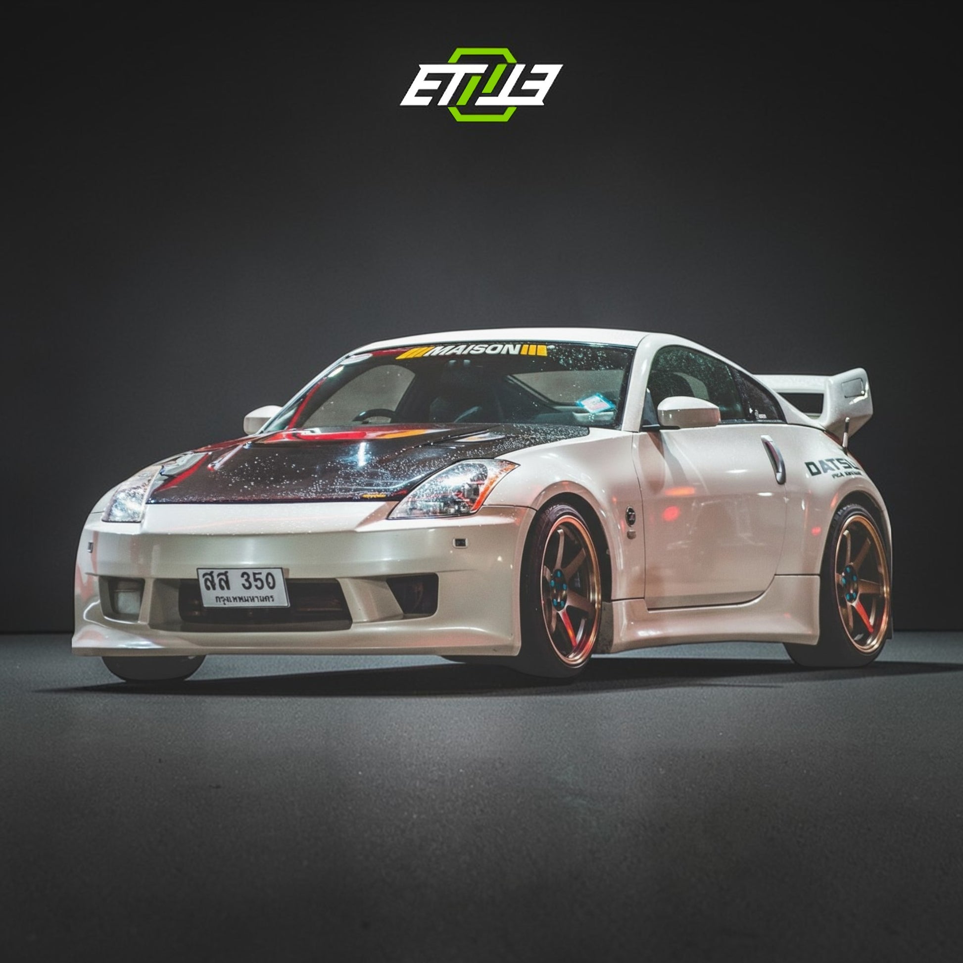 Nissan 350Z Vertex Style (long Nose) Body Kit | SKU: ETI-NISSAN-350-KIT-FRP | ID: 10658254520601 | Shopifydevstudio