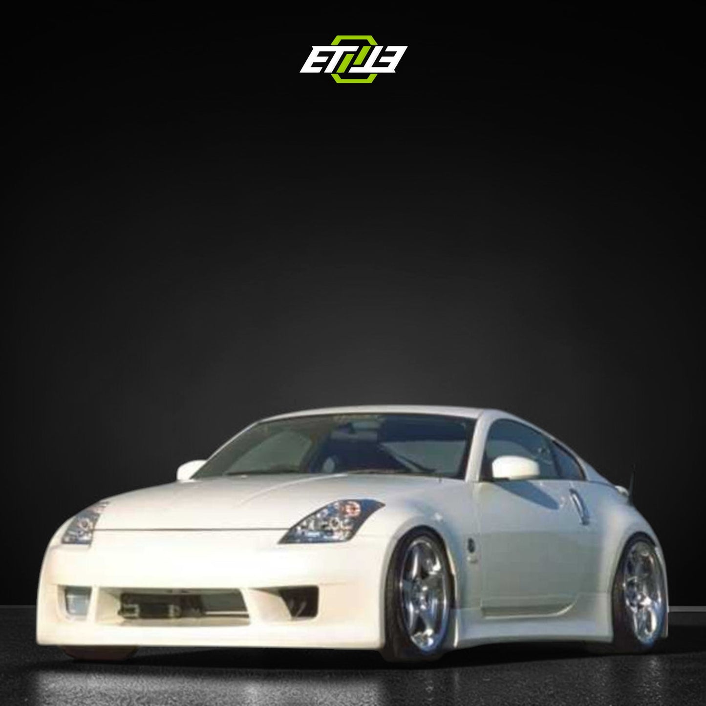 Nissan 350Z Vertex Style (long Nose) Body Kit | SKU: ETI-NISSAN-350-KIT-FRP | ID: 10658254520601 | Shopifydevstudio