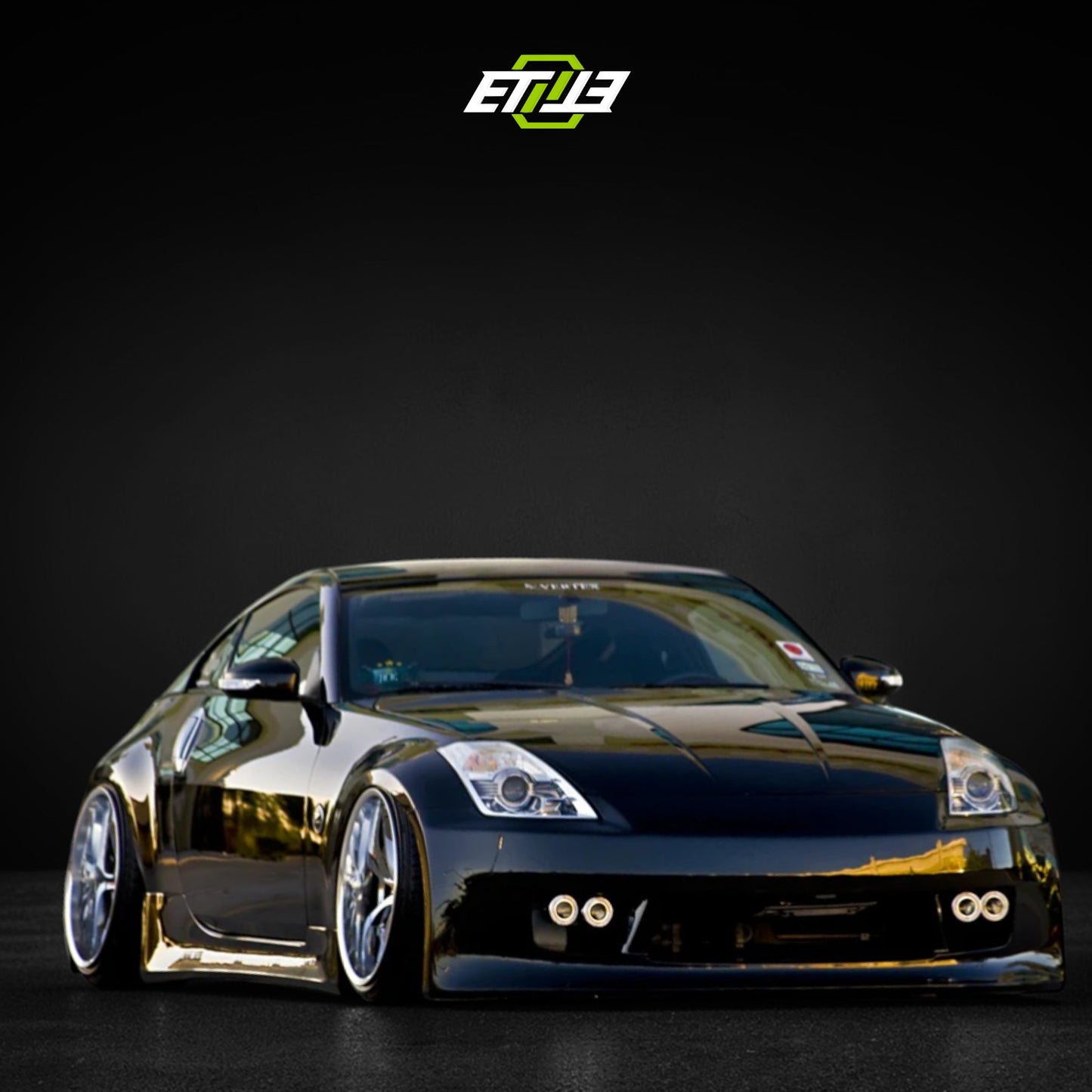 Nissan 350Z Vertex Style (long Nose) Body Kit | SKU: ETI-NISSAN-350-KIT-FRP | ID: 10658254520601 | Shopifydevstudio