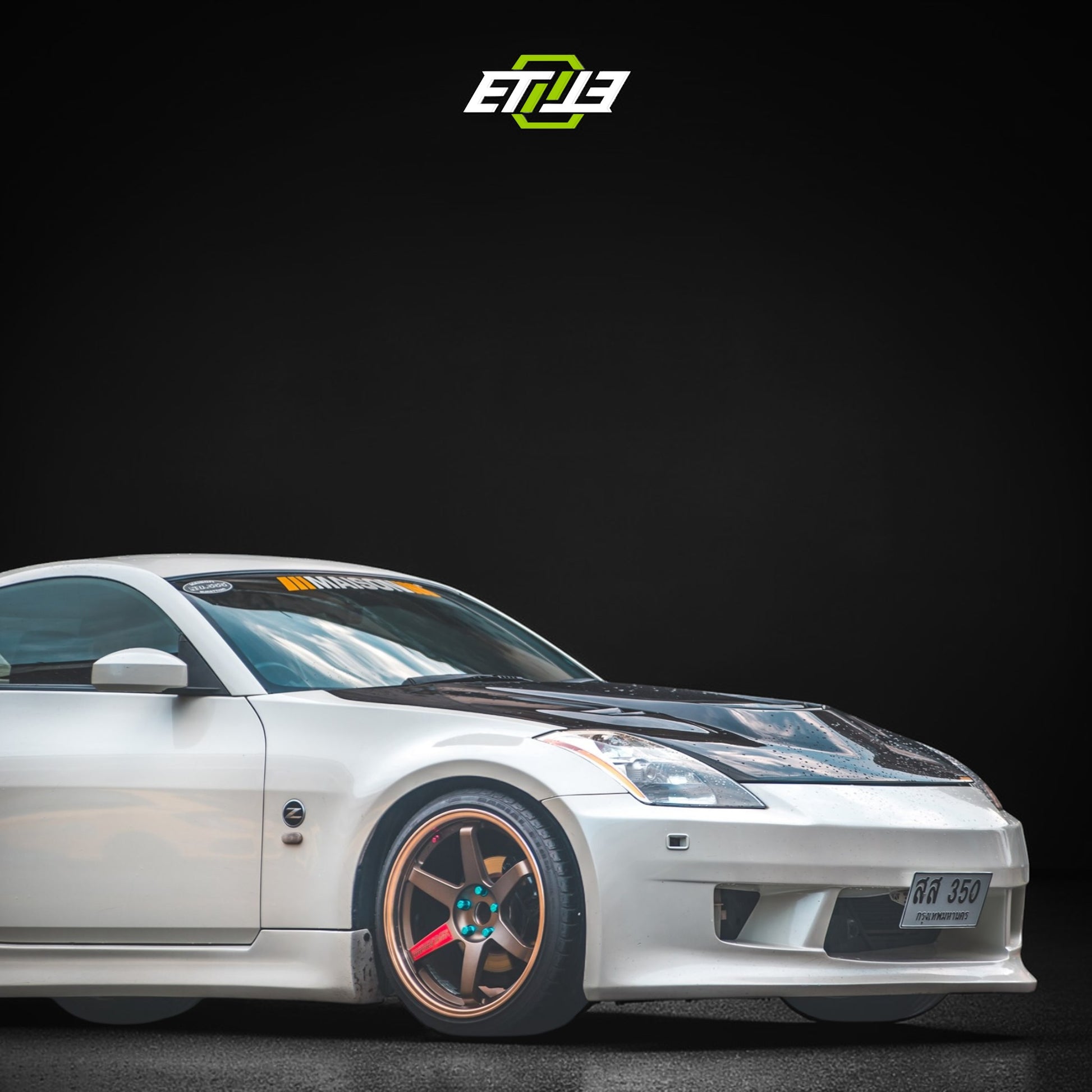 Nissan 350Z Vertex Style (long Nose) Body Kit | SKU: ETI-NISSAN-350-KIT-FRP | ID: 10658254520601 | Shopifydevstudio