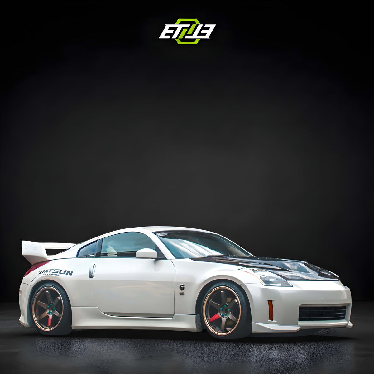 Nissan 350Z Vertex Style Long Nose Front and Rear Bumper Package