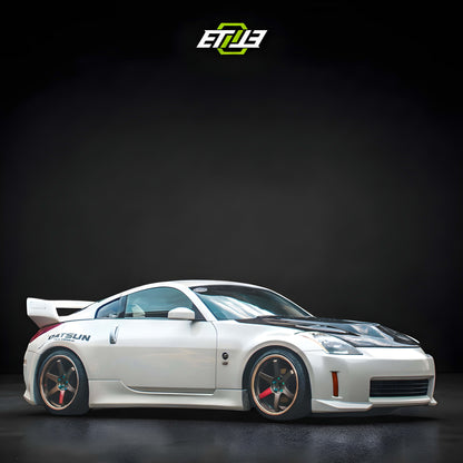 Nissan 350Z Vertex Style Long Nose Front and Rear Bumper Package
