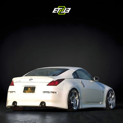 Nissan 350Z Vertex Style Long Nose Front and Rear Bumper Package