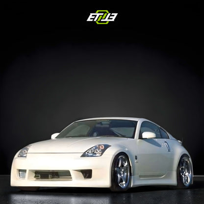 Nissan 350Z Vertex Style Long Nose Front and Rear Bumper Package