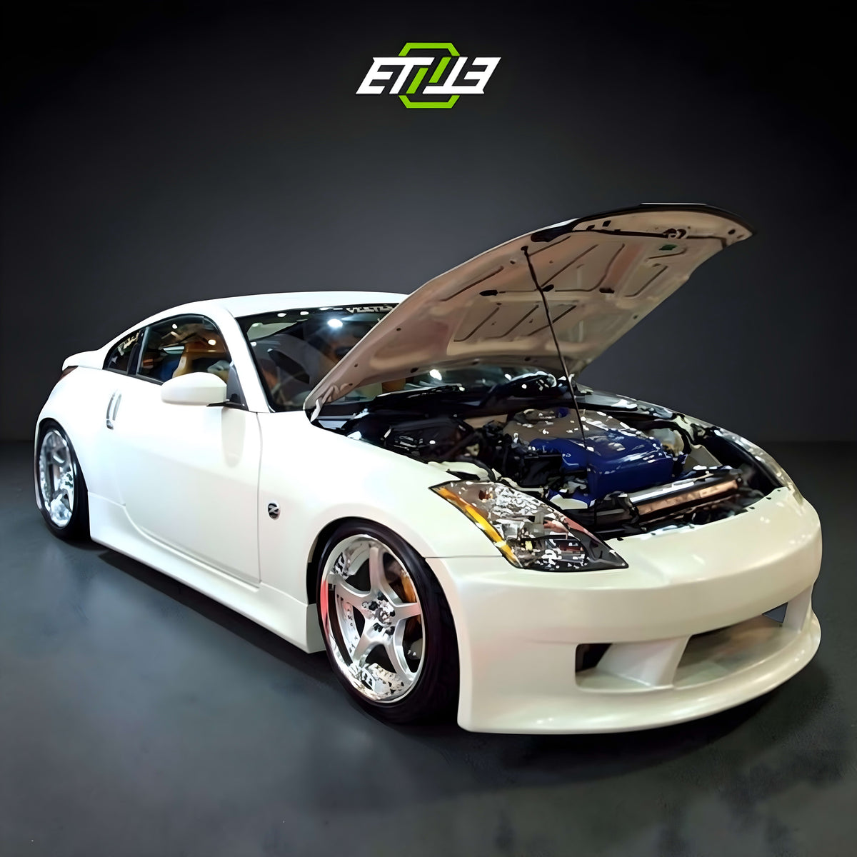 Nissan 350Z Vertex Style Long Nose Front and Rear Bumper Package