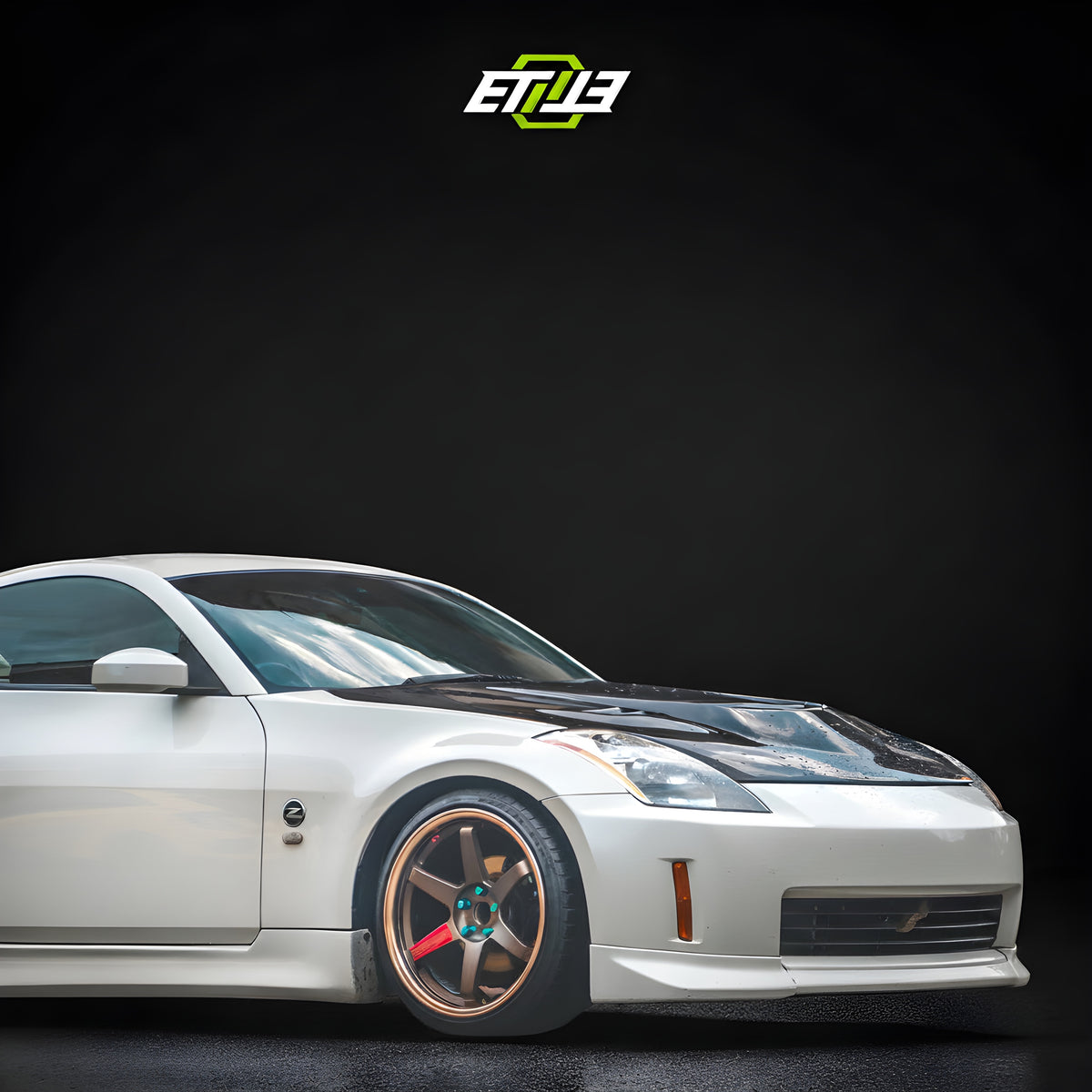 Nissan 350Z Vertex Style Long Nose Front and Rear Bumper Package