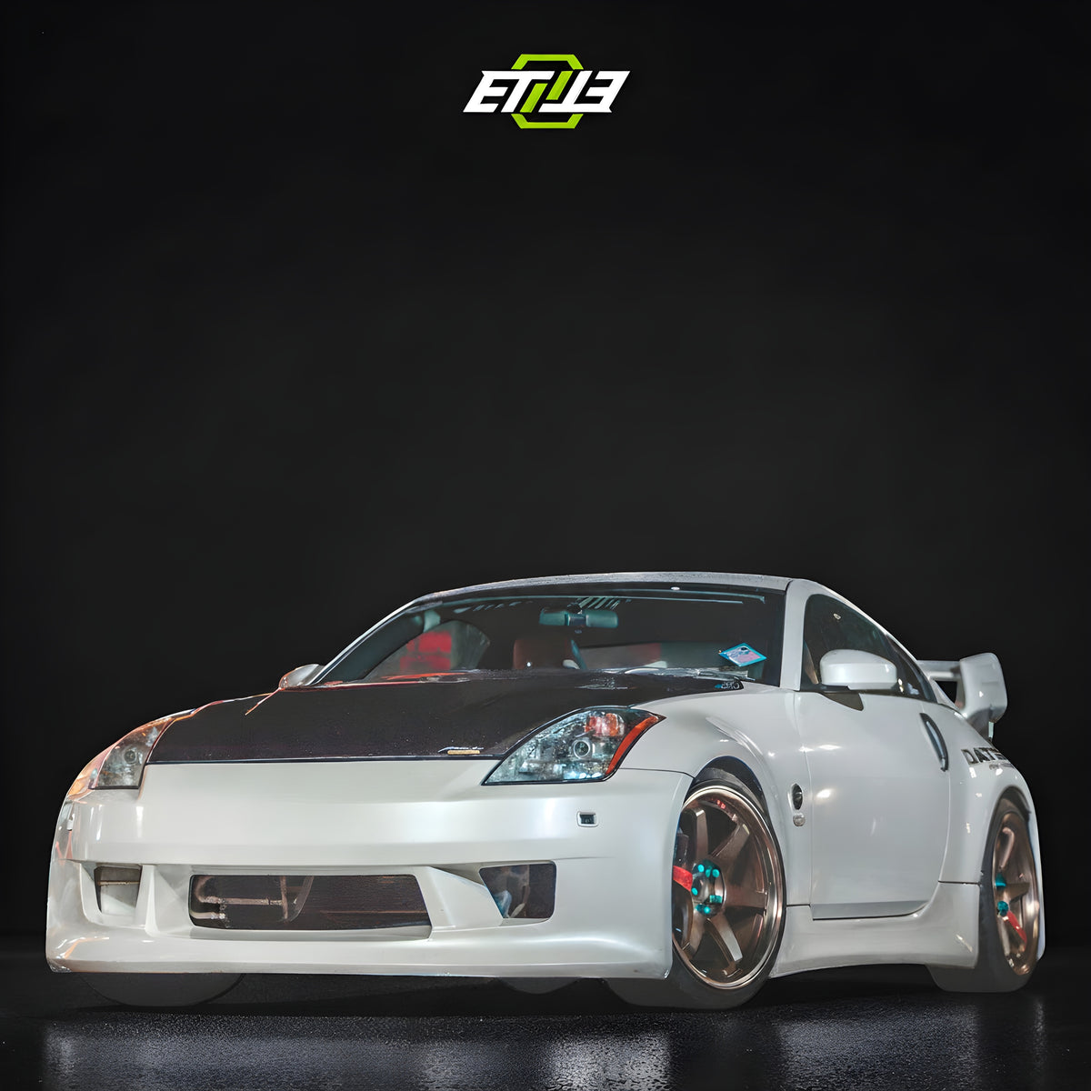 Nissan 350Z Vertex Style Long Nose Front and Rear Bumper Package