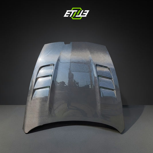 Nissan 370Z Top Secret Style Carbon Fiber Hood - Photo 1