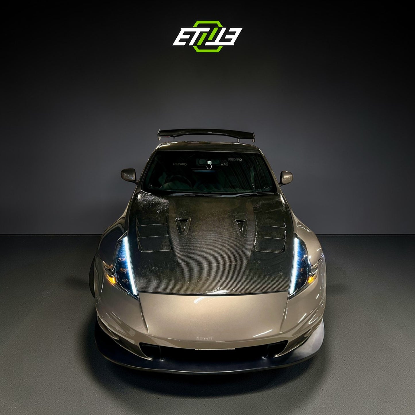 Nissan 370Z Top Secret Style Carbon Fiber Hood - Photo 3