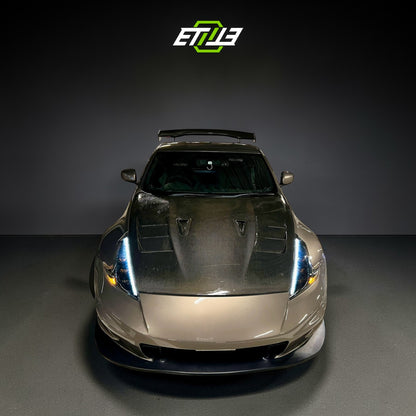 Nissan 370Z Top Secret Style Carbon Fiber Hood - Photo 3