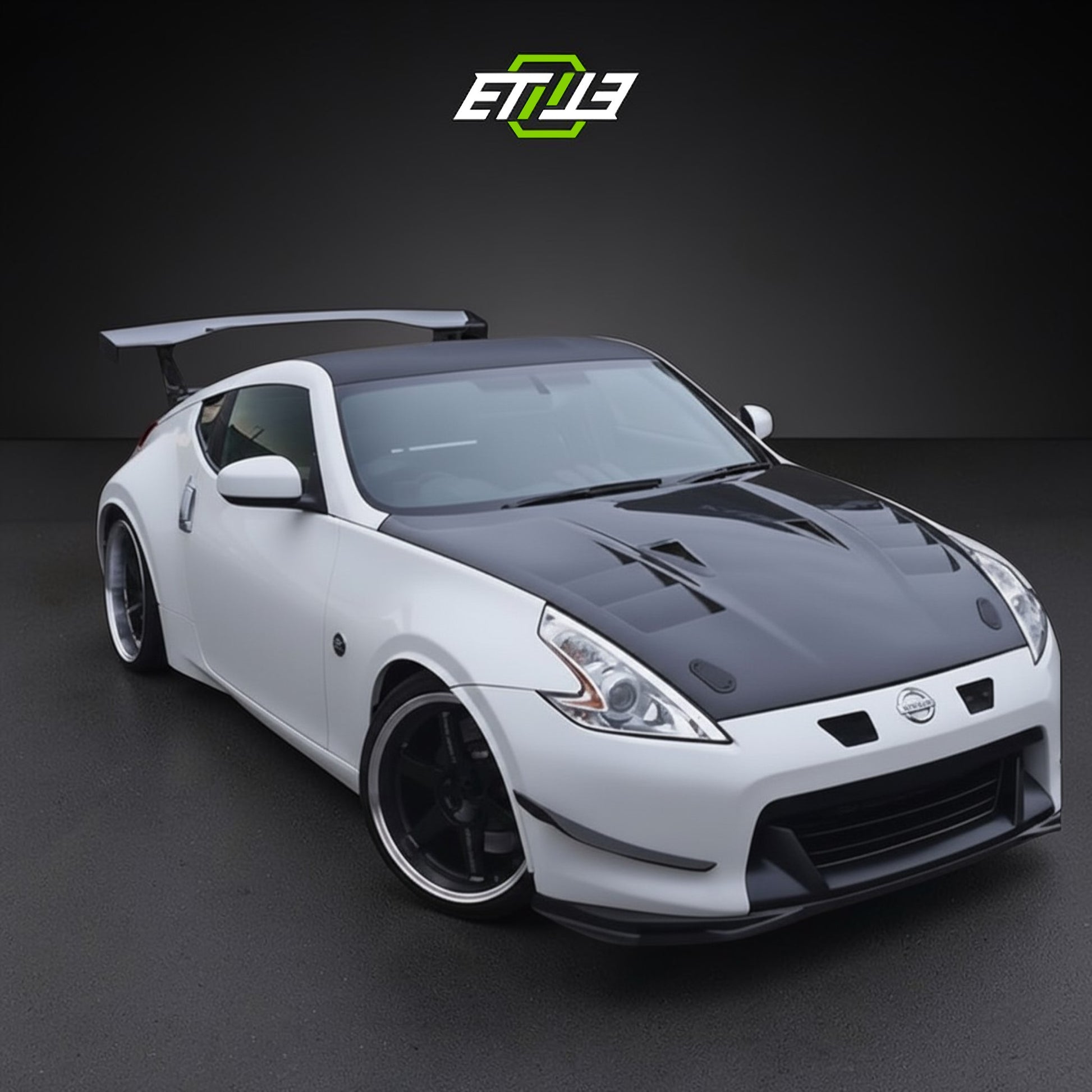 Nissan 370Z Top Secret Style Carbon Fiber Hood - Photo 5