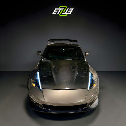 Nissan 370Z TS Style Carbon Fiber Hood