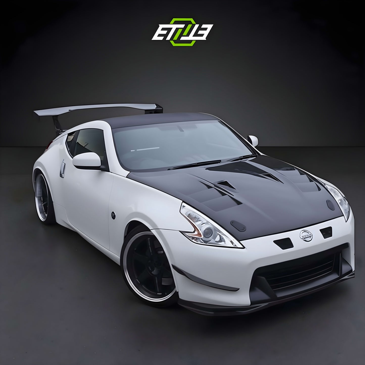 Nissan 370Z TS Style Carbon Fiber Hood