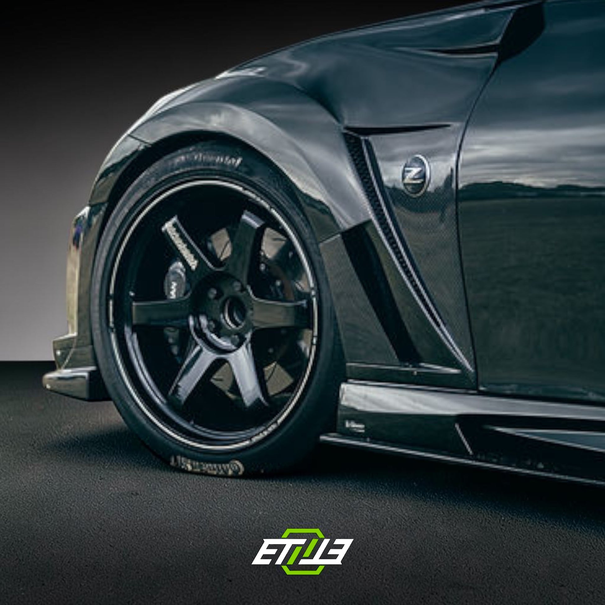 Nissan 370Z Varis Style Carbon Fiber Fender - Photo 3