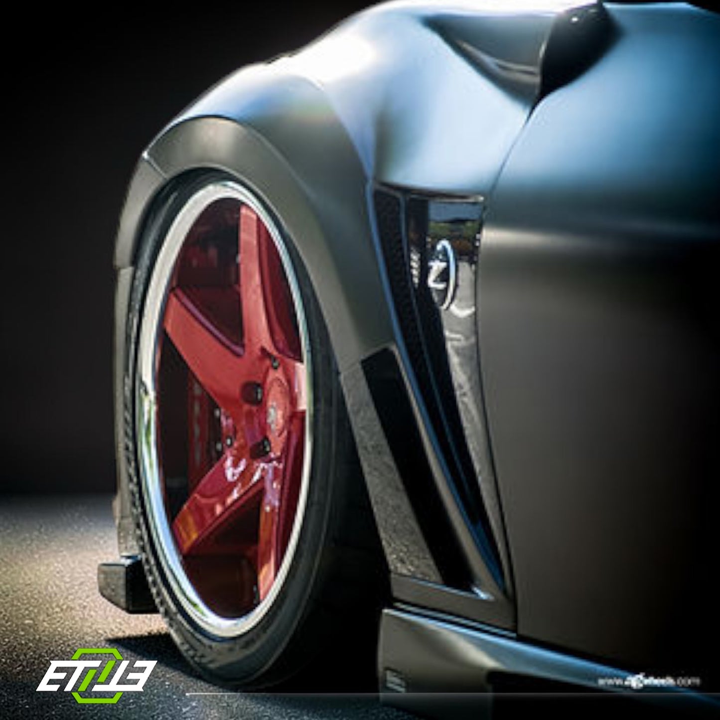 Nissan 370Z Varis Style Carbon Fiber Fender - Photo 4