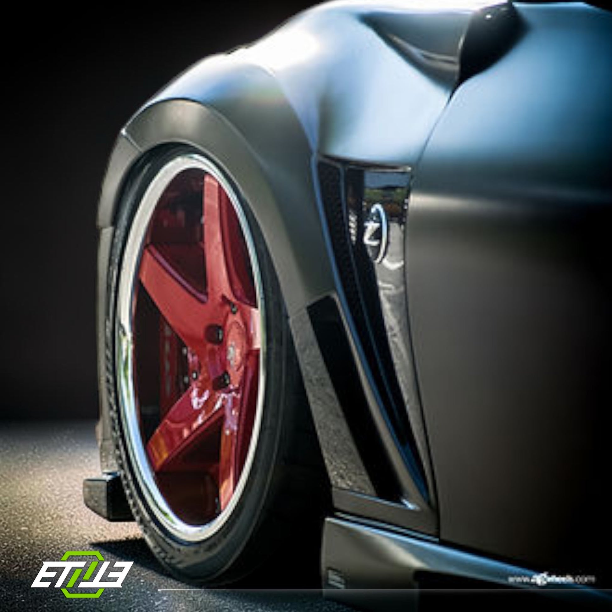 Nissan 370Z Varis Style Carbon Fiber Fender - Photo 4