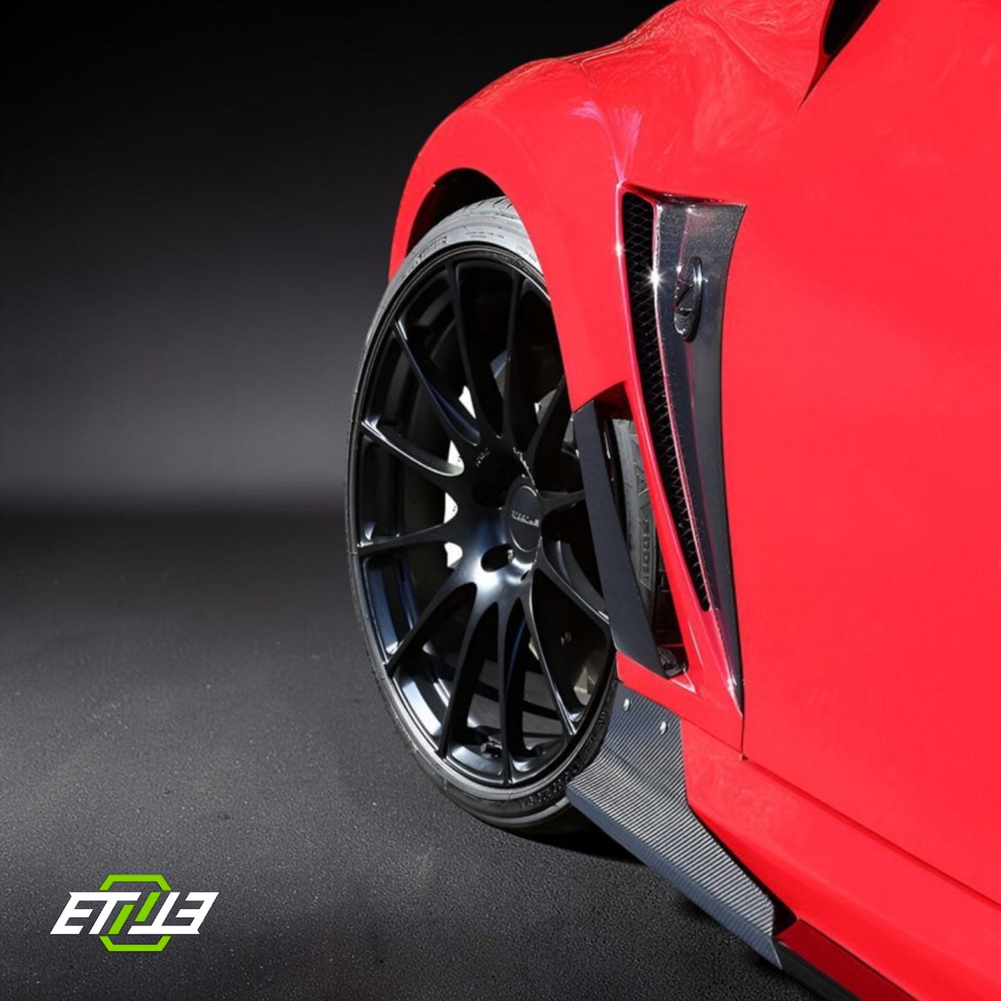 Nissan 370Z Varis Style Carbon Fiber Fender - Photo 6