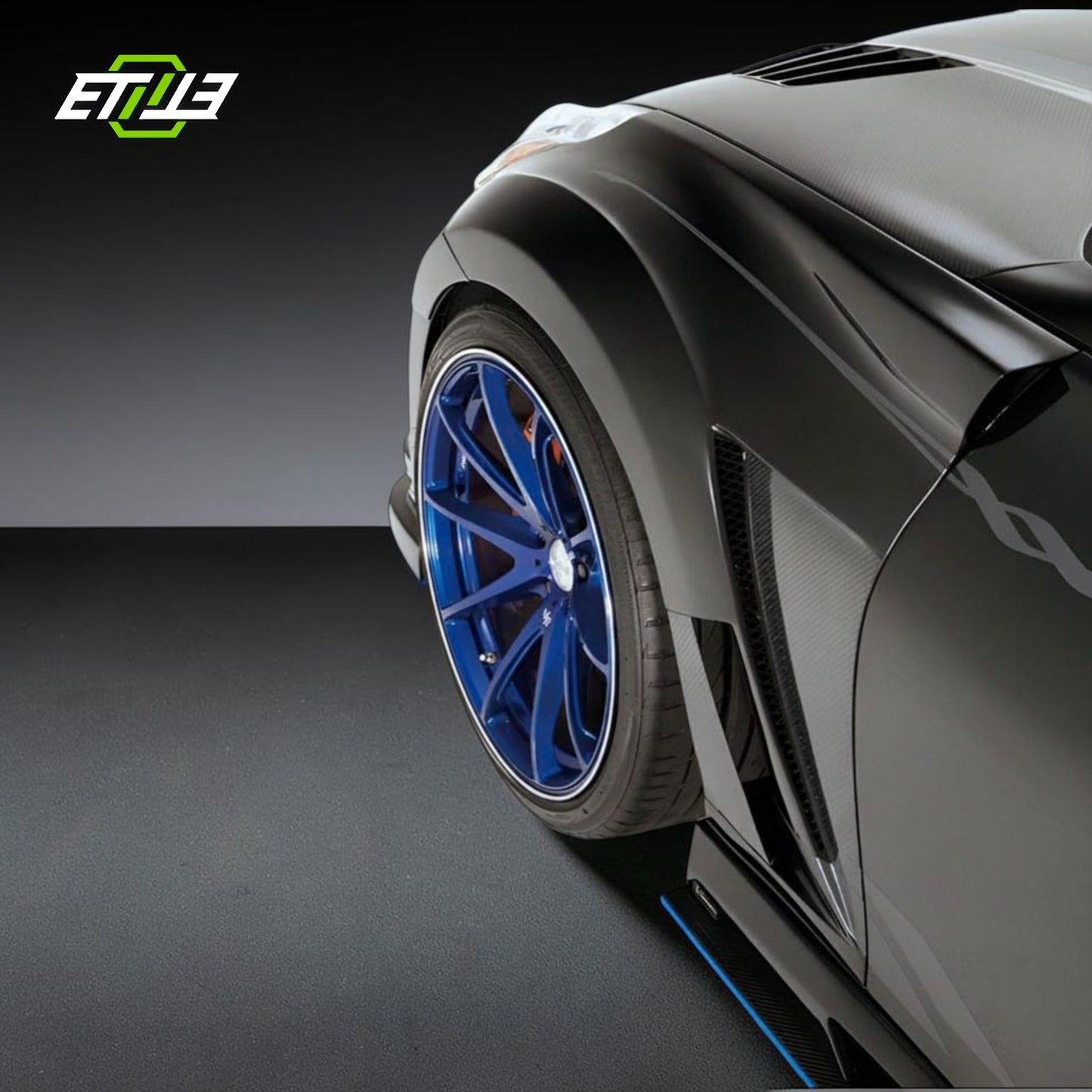 Nissan 370Z Varis Style Carbon Fiber Fender - Photo 7