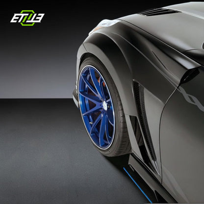 Nissan 370Z Varis Style Carbon Fiber Fender - Photo 7