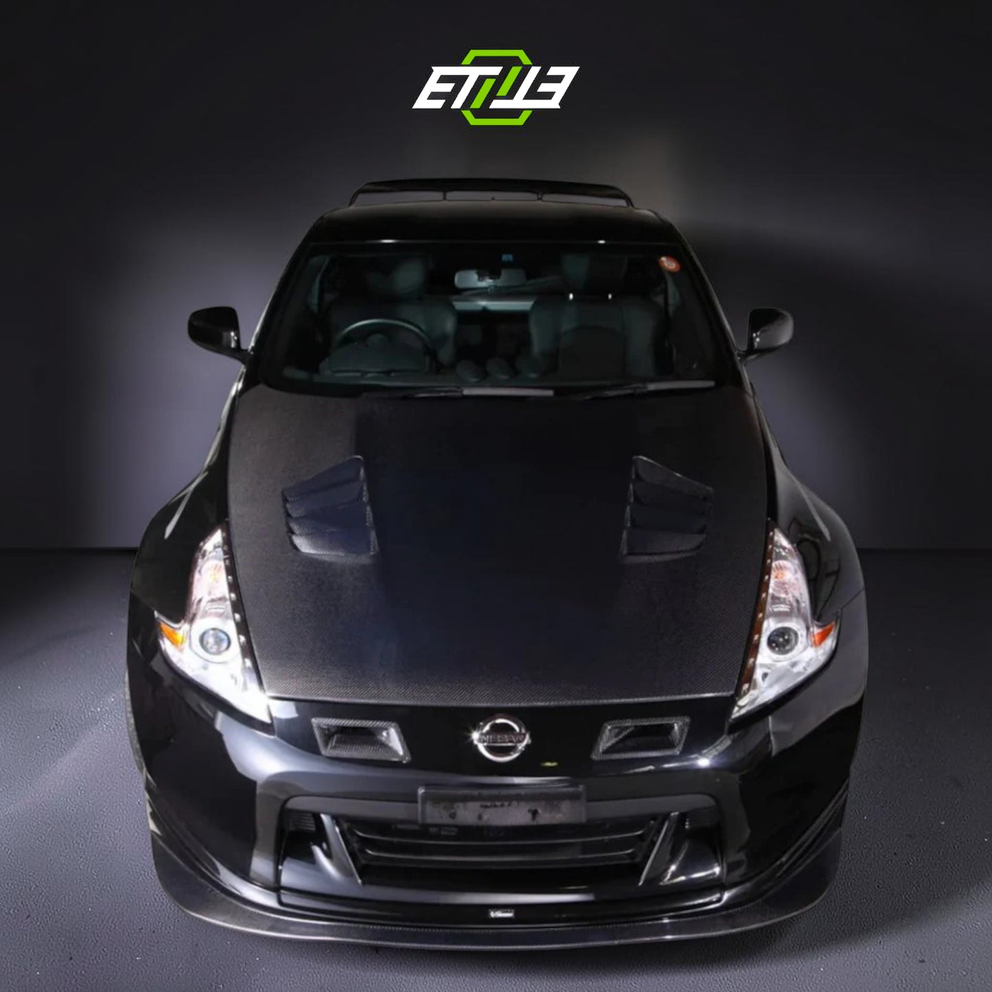 Nissan 370Z Varis Style Carbon Fiber Hood