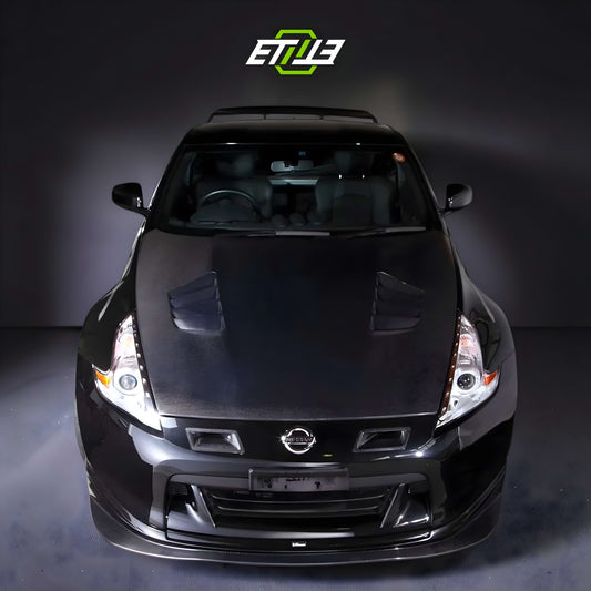 Nissan 370Z Varis Style Carbon Fiber Hood