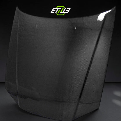 Nissan R34 GTR OEM Style Carbon Fiber Hood | SKU: ETI-HN00075-CF | ID: 10658249965849 | Shopifydevstudio