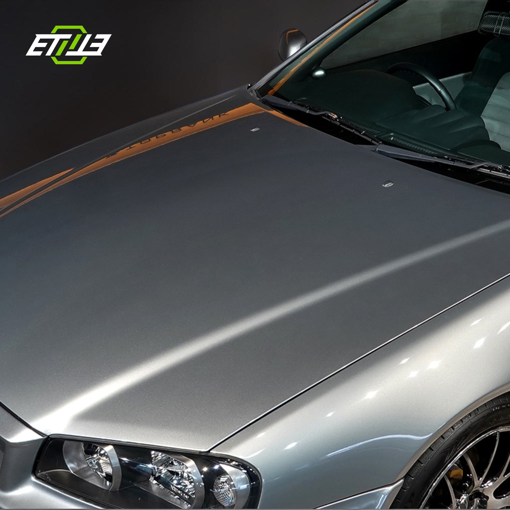 Nissan R34 GTS OEM Style Carbon Fiber Hood | SKU: ETI-HN00074-CF | ID: 10658249867545 | Shopifydevstudio