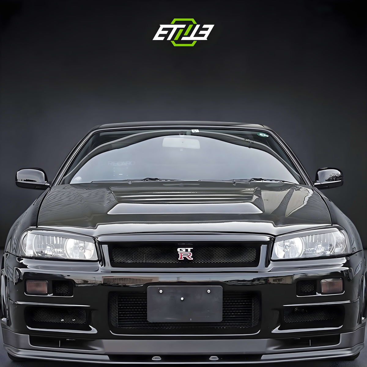 Nissan R34 Nismo Style Carbon Fiber Hood