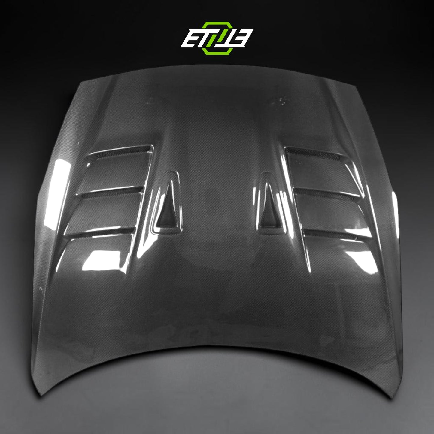 Nissan R35 08-15 Top Secret Style Carbon Fiber Hood | SKU: ETI-HN01645-CF | ID: 10658250162457 | Shopifydevstudio