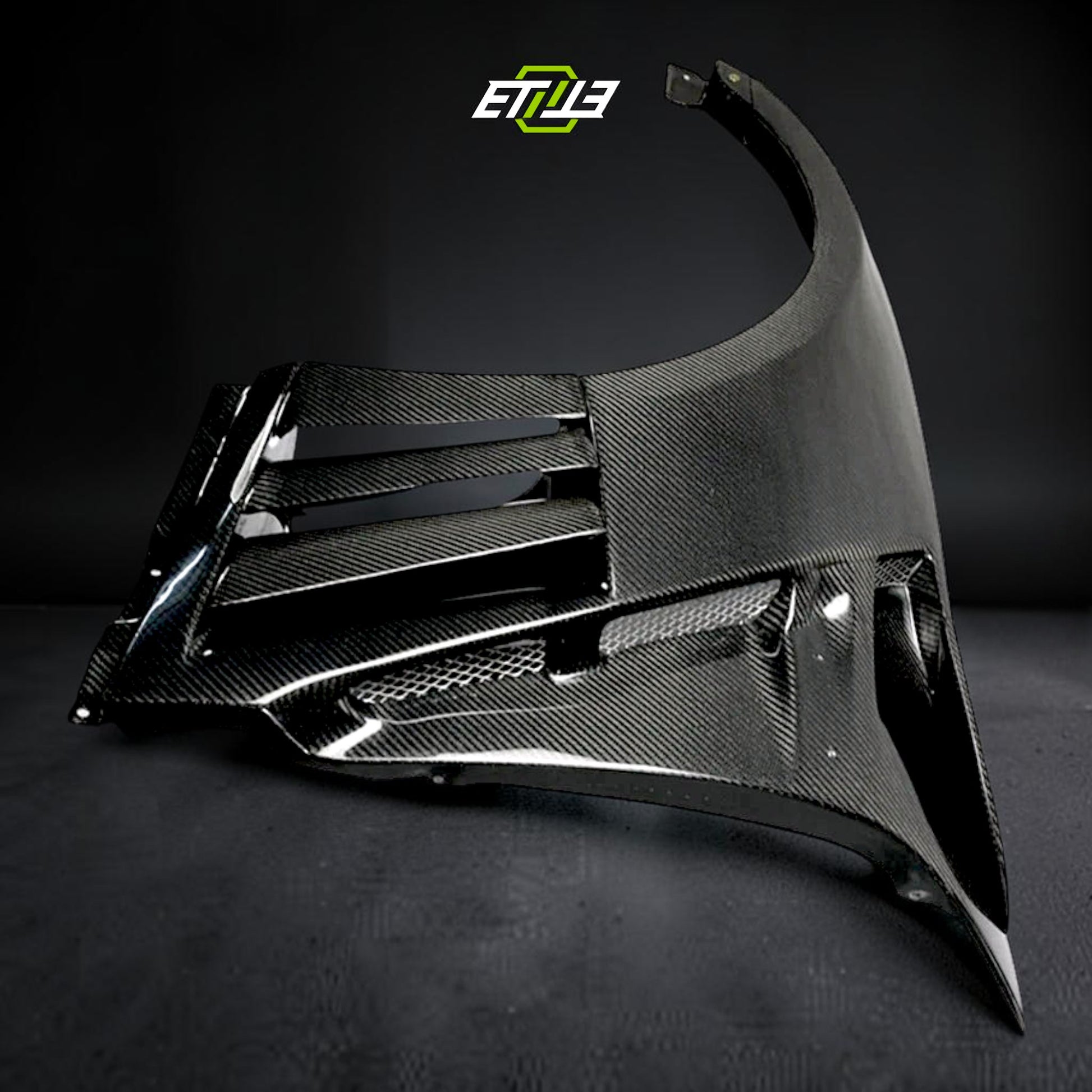 Nissan R35 Varis Style Carbon Fiber Fender | SKU: ETI-FN01698-CF | ID: 10658252554521 | Shopifydevstudio