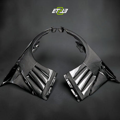 Nissan R35 Varis Style Carbon Fiber Fender | SKU: ETI-FN01698-CF | ID: 10658252554521 | Shopifydevstudio